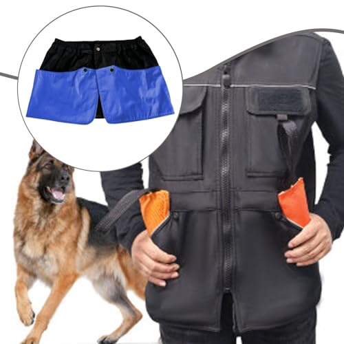 Dog Handler Training Apron Crafted with Extra Waterproof Nylon Functional Multi Pocket Waist Strap and Breathable Fit Suitable for Trainers Helper, 100cm - size: 100cm