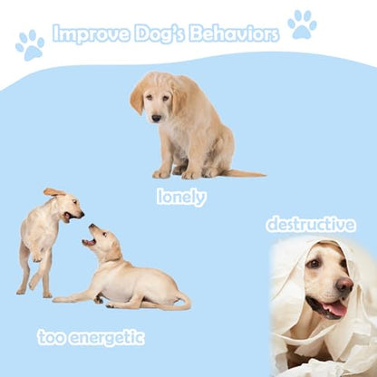 Automatic Dog Ball Thrower Launcher Interactive Toys, Auto Dog Ball Launcher for Medium to Large Dogs, Remote Control Tennis Balls Machine for Dogs, Pet Mental Stimulation Toys, with 6 Balls - color: blue