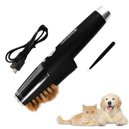 MISTIC COOL Alpha Pro Dog Trimmer for Grooming | Painlessly Removes Knots & Tangles from Long Haired Dogs | Dematting Comb for Dogs & Cats, Pet Grooming Tool