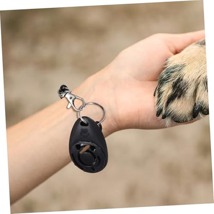 BESPORTBLE Portable Dog Clicker Whistle Training Tool for Puppies Cats Birds Includes Wrist Strap for Convenience