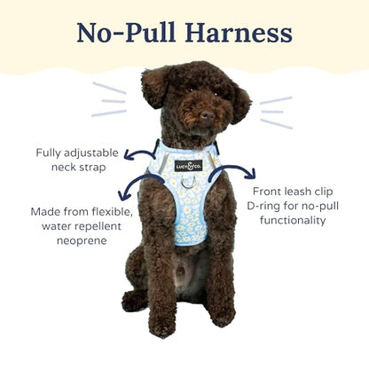Lucy & Co. The Simply Splendid No-Pull Dog Harness - Size X-Large - Vest to Stop Pulling & Walk Easy - Comfortable Leash Training Product w/Adjustable Chest & Neck Straps - color: The Simply Splendid No-Pull Harness, size: X-Large