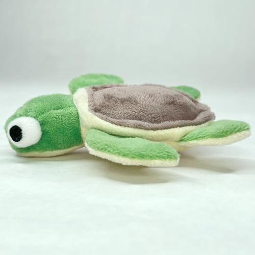 Glory To Dog TinyToy Plush Green Turtle Very Small Dog Toy for Small and Toy Breed Dogs - style: Turtle