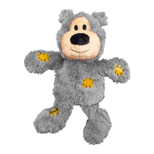 KONG Wild Knots Bears - Durable Dog Toys with Internal Knotted Ropes and Minimal Stuffing for Less Mess (Assorted Colors) (X Large) - size: X-Large (Pack of 1)