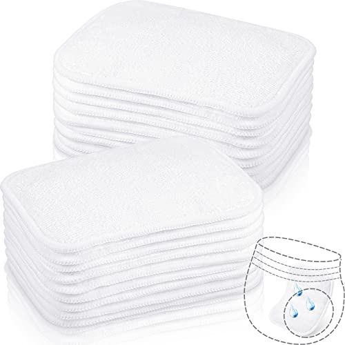 20 Pieces Dog Diaper Pads Washable Reusable Replaceable Diapers Liner Pads for Small Medium Dog (Female, Small) - size: Small