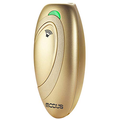 MODUS Ultrasonic Dog Barking Deterrent, 2-in-1 Dog Training and Bark Control Device, Anti-Barking Device,Stops Unwanted Actions: Barking, Leaping, Hostility.Indoor & Outdoor - color: Gold Barks No More Dog Training Tool