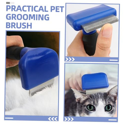 Cat Brush for Shedding Dog Detangler Brush Pet Hair Cleaning Tool Long Tooth Comb