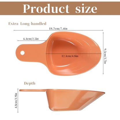 Dog Food Scoop with Precise Markings - 1 & 1/2 & 1/4 Cup Food-Grade Melamine Pet Food Measuring Cup, Durable Food Feeding Scoop for Dog Cat Bird and Rabbit