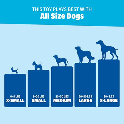 BarkBox Big Poppa Dog Toy | XL Popsicle Plush Toy with Two Jumbo Squeakers, Fluff and Crinkle | Fun for Dogs - color: Big Poppa