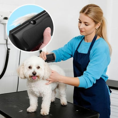 Deshedding Dog Brush, Grooming Deshedding Brush for Dogs, Cats, Rabbits, Horses, Ergonomic Pet Groomer Tool for Remove Short and Long Hair