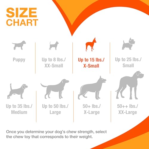 Nylabone Textured Dental Bone Flexi Chew Toy for Dogs, Dog Toys for Moderate Chewers, Chicken Flavor, X-Small - Up to 15 lbs, 1 Count - size: X-Small
