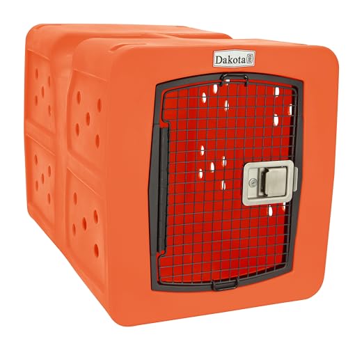 Dakota 283 G3 Framed Door Kennel - color: Orange, size: Large