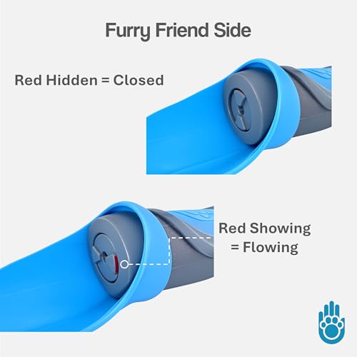 Dog Water Bottle with Bowl | Shared Hydration Bottle for Dog & Human | Leakproof, Portable for Walking, Hiking & Travel | 24 oz BPA-Free (Purple) - color: Purple