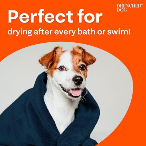 Bath Towel for Small & Medium Dogs – Ultra-Absorbent Microfiber Dog Drying Towel | Quick Dry After Baths, Swims & Rainy Walks | 32 x 21.6 in - size: Medium Bath Towel