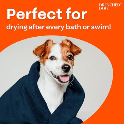 Bath Towel for Small & Medium Dogs – Ultra-Absorbent Microfiber Dog Drying Towel | Quick Dry After Baths, Swims & Rainy Walks | 32 x 21.6 in - size: Medium Bath Towel