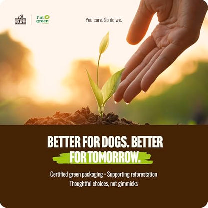 Natural Farm Odor Free Bully Sticks Ring Shaped (3-4 Inch, 10 Pack) - 100% Beef Chews for More Engagement & Fun, Grass-Fed, Non-GMO, Fully Digestible - Best for Small & Medium Chewers