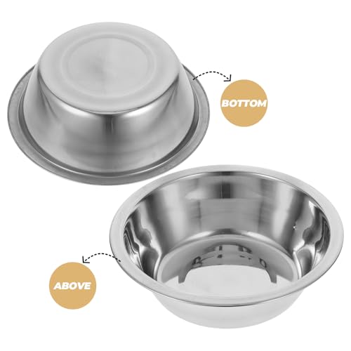 DOITOOL Raised Wall-Mounted Dog Bowl Set Stainless Steel Elevated Dog Food and Water Feeder with Deep Bowls Large Size Space-Saving Pet Feeding Station