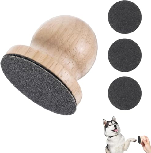 Dog Nail File with 6PCS Replaceable Filing Disc, Dogs Nail File Scratch Board, Stress-Free Nail Filing for Dogs, Nail Files for Dogs Cats