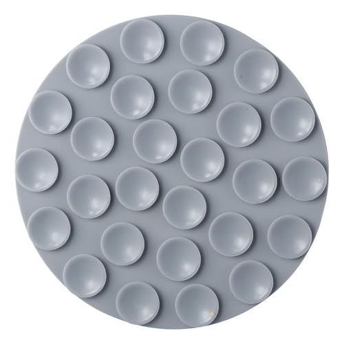 Dog Slow Feeder Snowflake Shape Silicone Insert Slow Feeder Dog Bowl Practical Secure Suction Cup Design for Dogs Grey