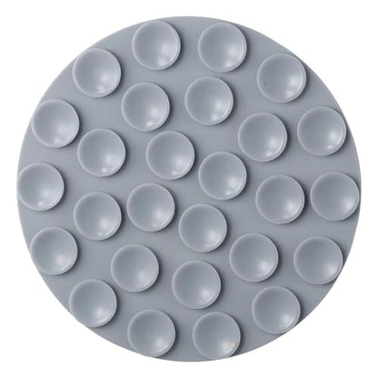 Dog Slow Feeder Snowflake Shape Silicone Insert Slow Feeder Dog Bowl Practical Secure Suction Cup Design for Dogs Grey