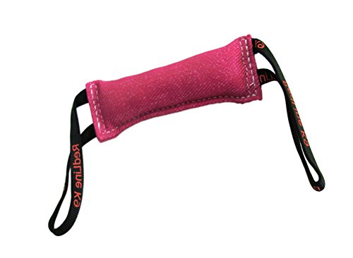 REDLINE K-9 Dog Bite Tug Toy 3" X 16" 2 Handle Bite Suit French Linen (Pink) - color: Pink