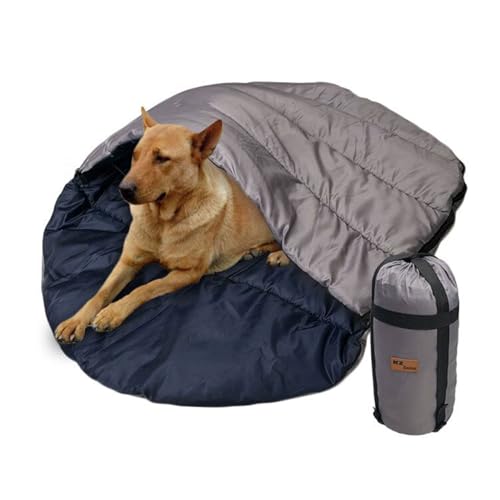 Dog Sleeping Bag, Portable Camping Bed, Waterproof Travel Dog Bed, Extra Large Dog Bed for Traveling with Compression Sack - size: X-Large