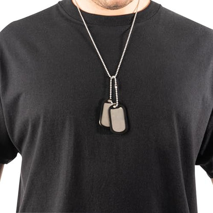 Rothco Dog Tag Silencers – Noise-Reducing Rubber Silencers for Quiet, Comfortable Wear – 2-Pack