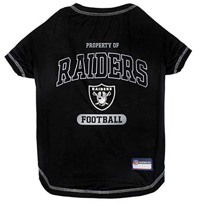 Raiders Tee Shirt – Pets First - color: Raiders, size: X-Small