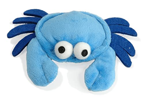 Glory To Dog TinyToy Blue Crab Plush Small Breed Dog Toy - style: Crab