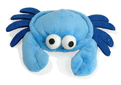 Glory To Dog TinyToy Blue Crab Plush Small Breed Dog Toy - style: Crab