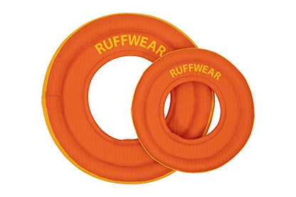 Ruffwear, Hydro Plane Dog Flying Disc, Soft Buoyant Foam Floating Fetch Toy, Lightweight Interactive Water & Snow Toy, Gentle on Teeth, Durable Year-Round Outdoor Play, Biolumin Blue, 9", Medium