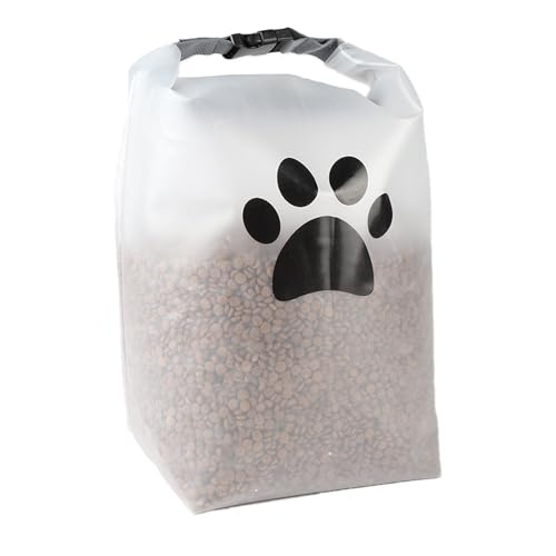 Roll Top Dog Food Travel Bag 42cup,Travel Dog Food Container,Reusable EVA Dog Food Bag,Waterproof Dog Kibble Container,Dog Camping Essential-Ideal for Dog Boarding,Weekend Getaways