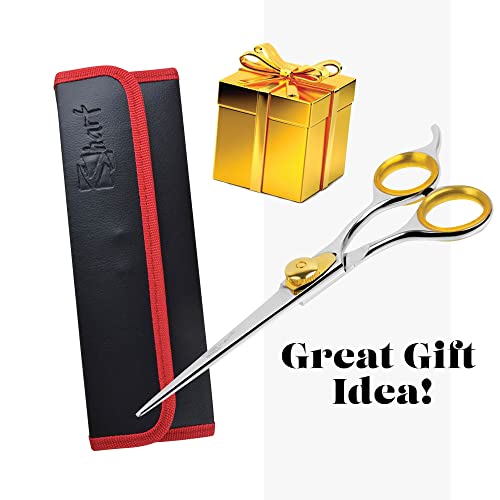 Sharf Gold Touch 440c Japanese Stainless Steal Pet Grooming Shear, 8.5 Inch Straight - size: 8.5 inches, style: Straight Scissors - Blunt Tip