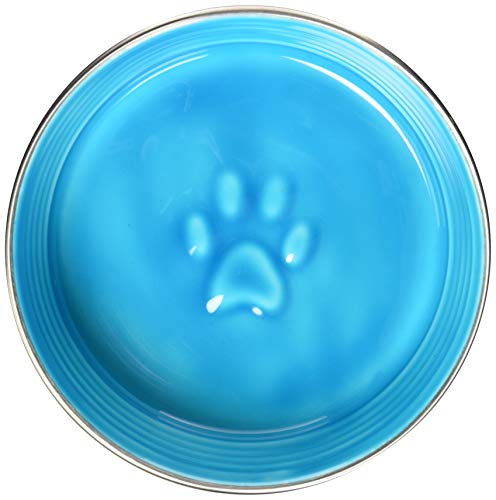 Loving Pets Le BOL Dog Bowl, Medium, Seine Blue,7936 - color: Seine Blue, size: Medium