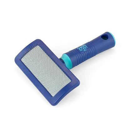 Good Scout Slicker Brush, Best Deshedding Tool for Dogs & Cats, Gentle, Safe & Effective Pet Grooming Tool for Long & Short Haired Animals - style: Slicker Brush