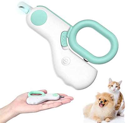 Small Animals Nail Clippers with LED Lights to Avoid Excessive Cutting and Razor Sharp Blades - Professional Claw Trimmer for Tiny Dog Cat Kitten Bunny Rabbit Bird Guinea Pigs Ferret Hamsters (Blue) - color: Blue