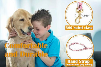 OaaXbbECco No Pull Floral Pattern Dog Harness,Soft Adjustable Dog Harness Vest and Dog Leash Set No Choke Escape Proof (Pink Daisy, XS) - color: Pink Daisy, size: XS