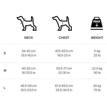 Thule Cappy Dog Harness L - Crash-Tested for Safety - Seatbelt passthrough - Adjustable & Easy to Clean - Padded Breathable mesh Panels - Leash Loop - Step-in Design - size: Large