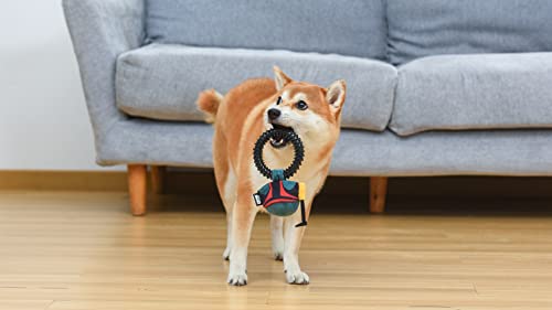 STAR WARS for Pets Boba Fett Puppy Ring Teether Toy |Boba Fett Teething Toy | Puppy Teething Toys, Puppy Safe Chew Toys, Gifts Fans, Boba Fett Ring Teether Toy, 7 Inch (FF19216) - color: Boba Fett Ring Teether Toy, size: 7 Inch