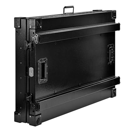 K9 Kennel Boss Aluminum Collapsible Dog Crate, Heavy Duty Folding Kennel - Large (Black) - color: Black, size: 41.6"L x 29.7"W x 33.9"H