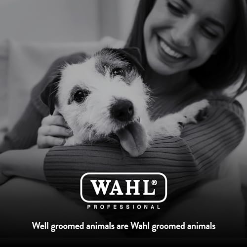 Wahl Pro Animal 5 Style Groom Clipper - Cat & Dog Clippers - Adjustable 5-in-1 Blade - Cordless Design - 80 Min Runtime