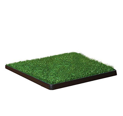 Four Paws Wee-Wee Premium Patch Indoor and Outdoor Pet Potty for Dogs l Dog Potty Training l Artificial Grass l Wee-Wee Patch - size: 20"L x 20"W, style: Patch