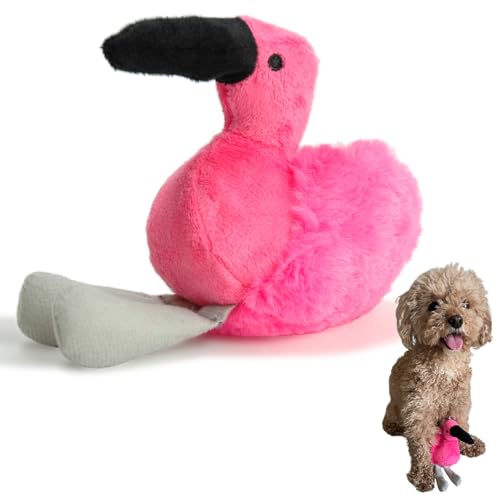 Glory To Dog TinyToy Plush Flamingo Small Dog and Puppy Toy - style: Flamingo