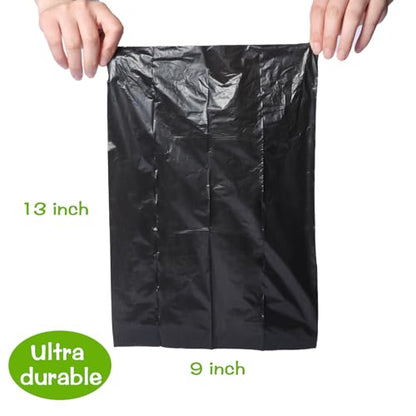 DREAM&GLAMOUR Dog Poop Bags,value pack,1200 Count Extra Thick and Strong Poop Bags for Dogs,60 Rolls,20 Doggy Bag Per Roll,Each Measures 9 x 13 Inches,Guaranteed Leak-Proof