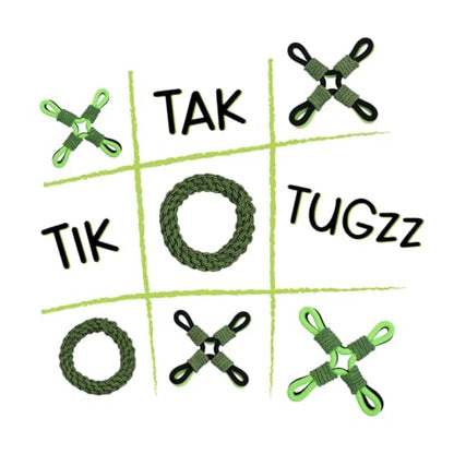 Jolly Pets TIK-Tak-Tugzz Small/Medium O Rope Dog Toy