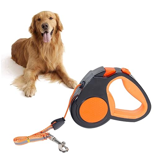 Abaodam 5m Retractable Dog Leash for Small Medium Pets Automatic Traction Rope Braking System