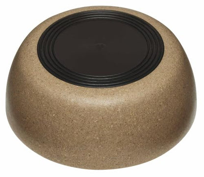 Loving Pets - Dolce Bamboo - Eco-Friendly Pet Bowls & Dishes for Dog, Cats, Puppy Food and Water Bowl -Sustainable and Dishwasher Safe, Made with Real Bamboo (Medium, Coffee-Brown) - color: Coffee Brown, size: Medium Bowl