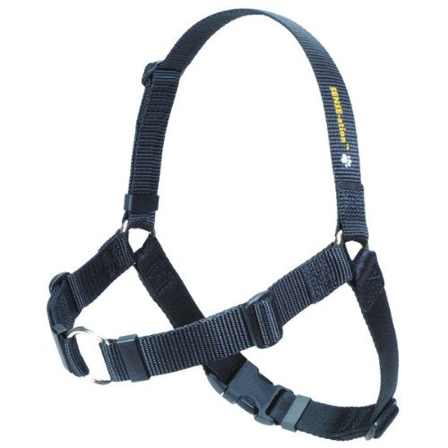 The Original Sense-ation No-Pull Dog Training Harness (Black, Medium-Large Narrow) - color: Black, size: Medium-Large Narrow