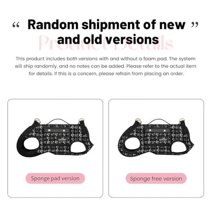 Wakytu Dog Lift Harness Dog Carrier Sling for Small Dogs & Cats,S | stylish puppy sling carrier with handle & pocket,adjustable leash,walking & travel - color: 2.0 Black, size: Small(4-8 LBS)