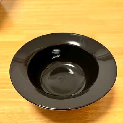 Food-Grade Ceramic Pet Water Bowl for Cats & Small Dogs (Baimomth-Pet WaterBowl-Black-003) - color: Baimomth-Pet WaterBowl-Black-003
