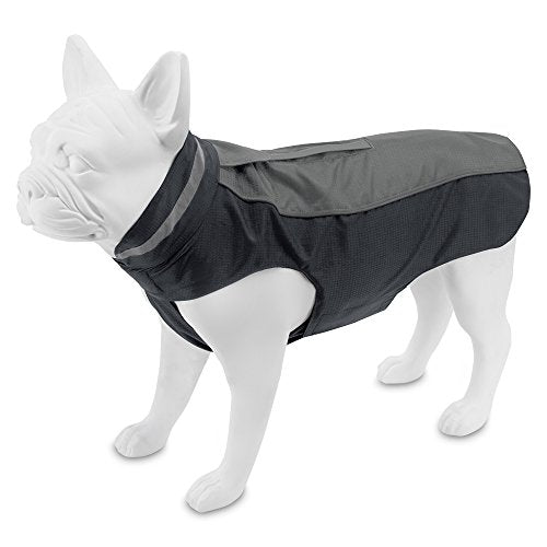 Voyager Dog Windbreaker by Best Pet Supplies - Gray, X-Small - color: Windbreaker (Gray), size: Chest:12.5 in~16 in